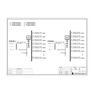 Dual-Circuit 40A Row PDU Cabinet CHINT per Circuit 6-Circuit total 12-Circuit