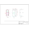 Ruiwu Outdoor Temperature-controlled UPS Combined Input/Output Cabinet C10KRS Backup 1 h with Ruiwu Battery with 2kW Temperature-controlled AC 4