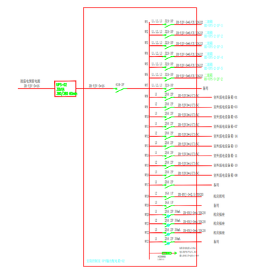 CHINT 63AUPS Output Distribution Box