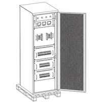 Utility Distribution Cabinet Delixi 125A 4P Dual-Circuit 40-Circuit 2