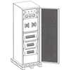 Utility Distribution Cabinet ABB 125A 4P Dual-Circuit 40-Circuit 2