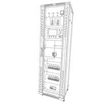 Combined Distribution Cabinet 250A Schneider Economy Dual Source 2
