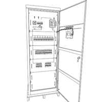UPS Distribution Cabinet AC21 CHINT 63A 4P 40-Circuit (Variant) 2