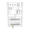 18U Distribution Unit ABB 100A 4P 11-Circuit (Variant) 2