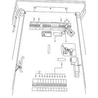 UPS Combined Distribution Cabinet CHINT 63A 3P 12-Circuit (Variant) 2