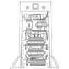 24U Distribution Unit CHINT 160A 4P 21-Circuit (Variant) 2
