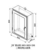 Wall-mount Enclosure HVAC Distribution Schneider 250A 6-Circuit 2
