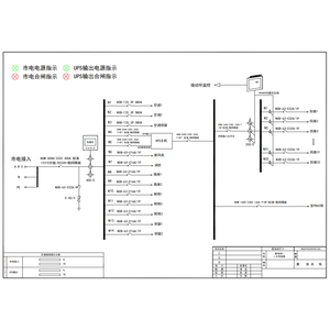 150KVA UPS 单路市电 C级 带维修旁路 正泰 总容量400A 精密配电