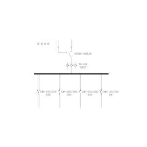 GGD柜 正泰 总输入1000A 4回路 柜体尺寸800*2200*600
