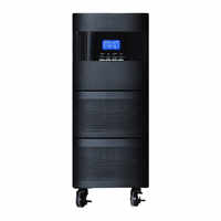 两套60KVA UPS 双路市电 C级 带维修旁路 德力西 总容量200A 精密配电 5