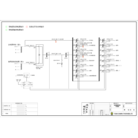 Two Sets, 3-Phase In / 3-Phase Out 30KVA UPS Single Utility Feed B-Tier with Maintenance Bypass Schneider Total Capacity 250A Precision Distribution with 30kW Air Conditioner 3