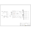 Two Sets 120KVA UPS Dual Utility Feed B-Tier with Maintenance Bypass ABB Total Capacity 250A Standard Distribution 2