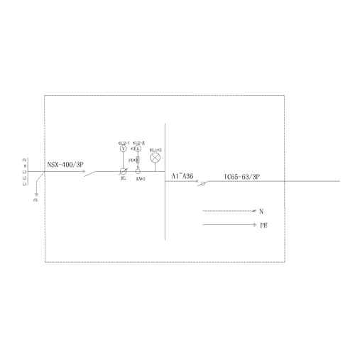 XL21动力柜 施耐德 400A 36回路