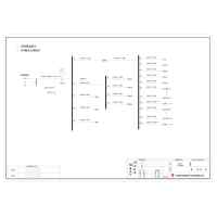 3-Phase In / 3-Phase Out 20KVA UPS Single Utility Feed C-Tier without Maintenance Bypass Schneider Total Capacity 125A Standard Distribution with 2 units 25kW Air Conditioner 2