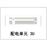 6KVA UPS 单路市电 C级 带维修旁路 德力西 总容量63A 普通配电 配7.5kW空调 2