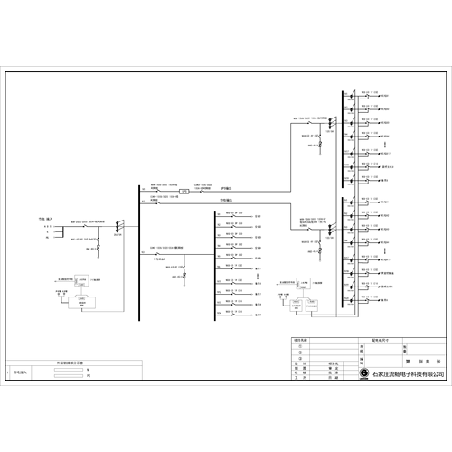 80KVA UPS Single Utility Feed C-Tier without Maintenance Bypass CHINT Total Capacity 250A Precision Distribution with 2 units 25kW, 3 units 40kW Air Conditioner