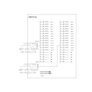 列头柜  100A 2路输入12路输出 600*1700*400