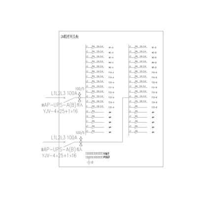 列头柜 100A 2路输入12路输出 600*1700*400