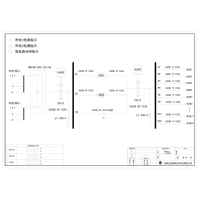 Two Sets, 3-Phase In / 3-Phase Out 20KVA UPS Dual Utility Feed B-Tier with Maintenance Bypass Schneider Total Capacity 100A Standard Distribution 2