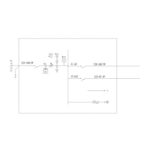 XL21动力柜 施耐德 400A 12回路