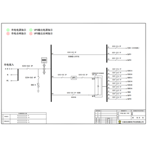 UPS综合配电柜 ABB 63A 3P 12回路 （衍）