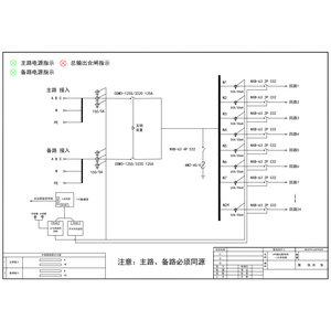 UPS输出配电柜 正泰 125A 4P 精密型 24回路（衍）