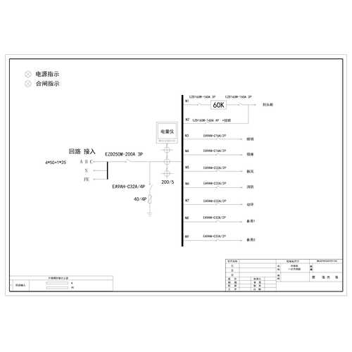 Utility Combined Cabinet 200A Schneider EZD Economy 8-Circuit incl. 60KVA UPS Power Input