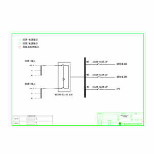 12U 通信电源配电单元 施耐德 63A 3回路