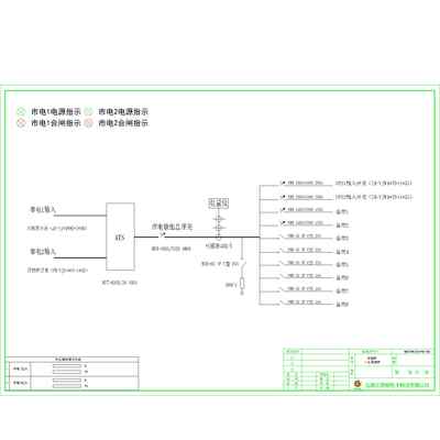 Utility Input Cabinet CHINT 400A Dual Input ATS Automatic Transfer 10-Circuit