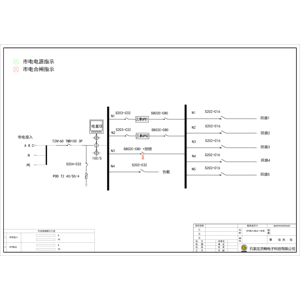 15kVA UPS输入输出一体柜 ABB 100A 4P 5回路