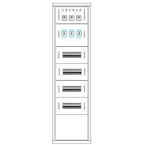 Schneider 200A Terminal Block Output AC/DC Combined Cabinet