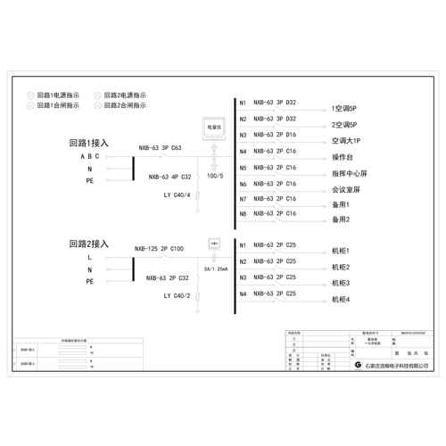 Dual Input , Dual Output CHINT 100A 12-Circuit