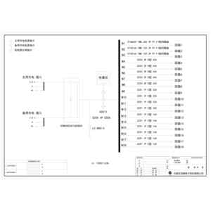 双电源柜 ABB 400A  18回路