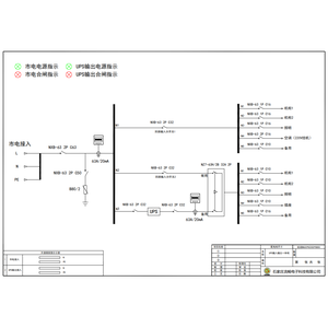 UPS综合配电柜 正泰 63A 2P 10回路 （衍）