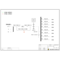 120kVA UPS Combined Input/Output Cabinet ABB 250A 4P 8-Circuit