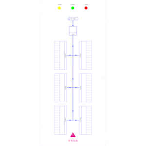 精密列头柜 400A-72路单路 600*2000*1000