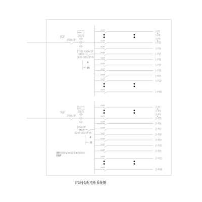 列头柜 250A 双输入 48路 双输出 带防雷 600*2000*1000