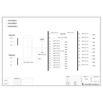 Combined Distribution Cabinet 250A 4P CHINT Dual Source 6KVA UPS