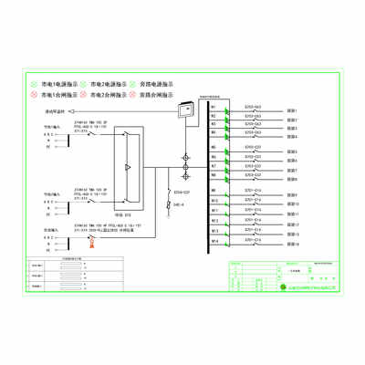 100A STS Distribution Cabinet Schneider Precision Row PDU Cabinet with Maintenance Bypass