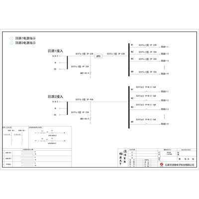 Distribution Box Delixi 63A 4P Dual -Circuit 18-Circuit (Variant)