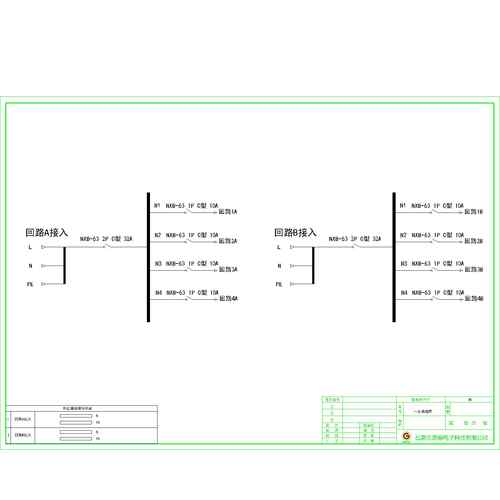3U Distribution Unit CHINT 32A Dual-Circuit per Circuit 4-Circuit total 8-Circuit