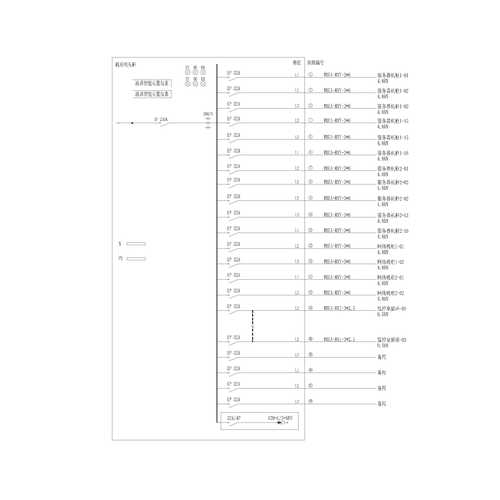 列头柜 320A-72路单路 带C级防雷