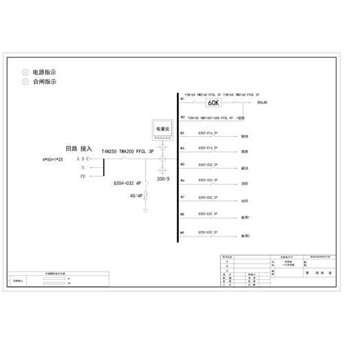 Utility Combined Cabinet 200A ABB 8-Circuit incl. 60KVA UPS Power Input
