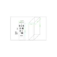 120KVA UPS Schneider Input/Output Cabinet incl. Maintenance Bypass 14-Circuit 2