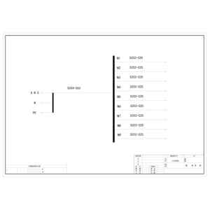 3U配电单元 ABB 63A 9回路