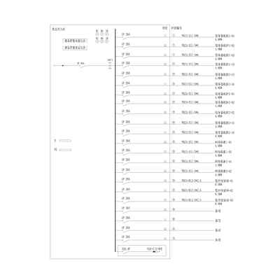 列头柜 80A-22路 单路 带C级防雷