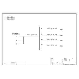 4U 6KUPS输出配电单元  德力西 63A 4回路