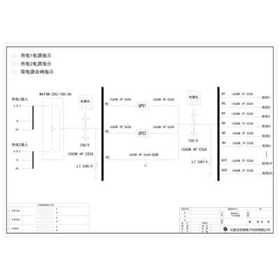 26U Distribution Unit UPS Input/Output Schneider 100A 20-Circuit