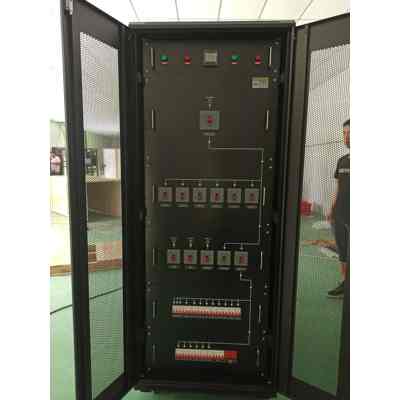 Combined Cabinet Delixi 180A Dual Input ATS Automatic Transfer Double-sided Mounting 25-Circuit incl. HVAC Circuit , UPS Power Input
