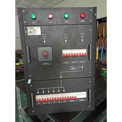16U Combined Distribution Unit UPS Input/Output + Battery Breaker Delixi 63A 6-Circuit